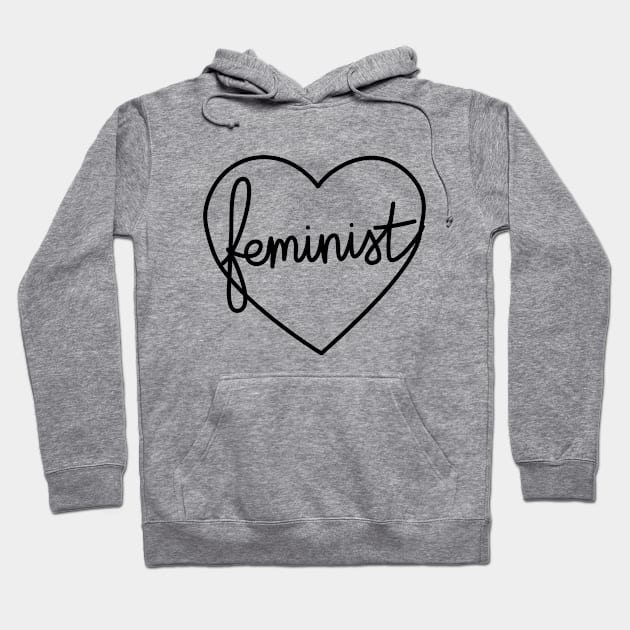 Feminist Hand Lettered Hoodie by Me And The Moon